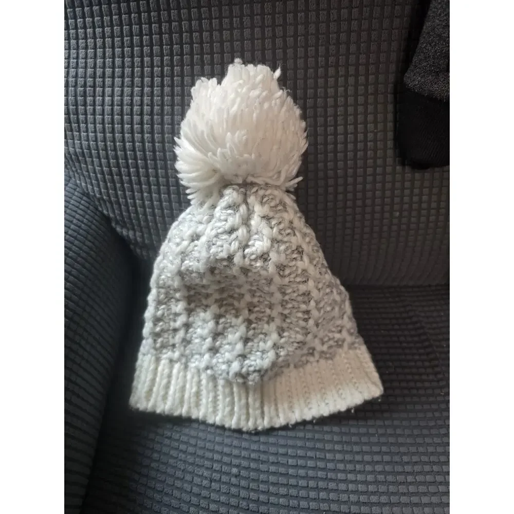 Sonoma Goods For Life Women's Colorblock Knit Pom Pom Beanie One Size